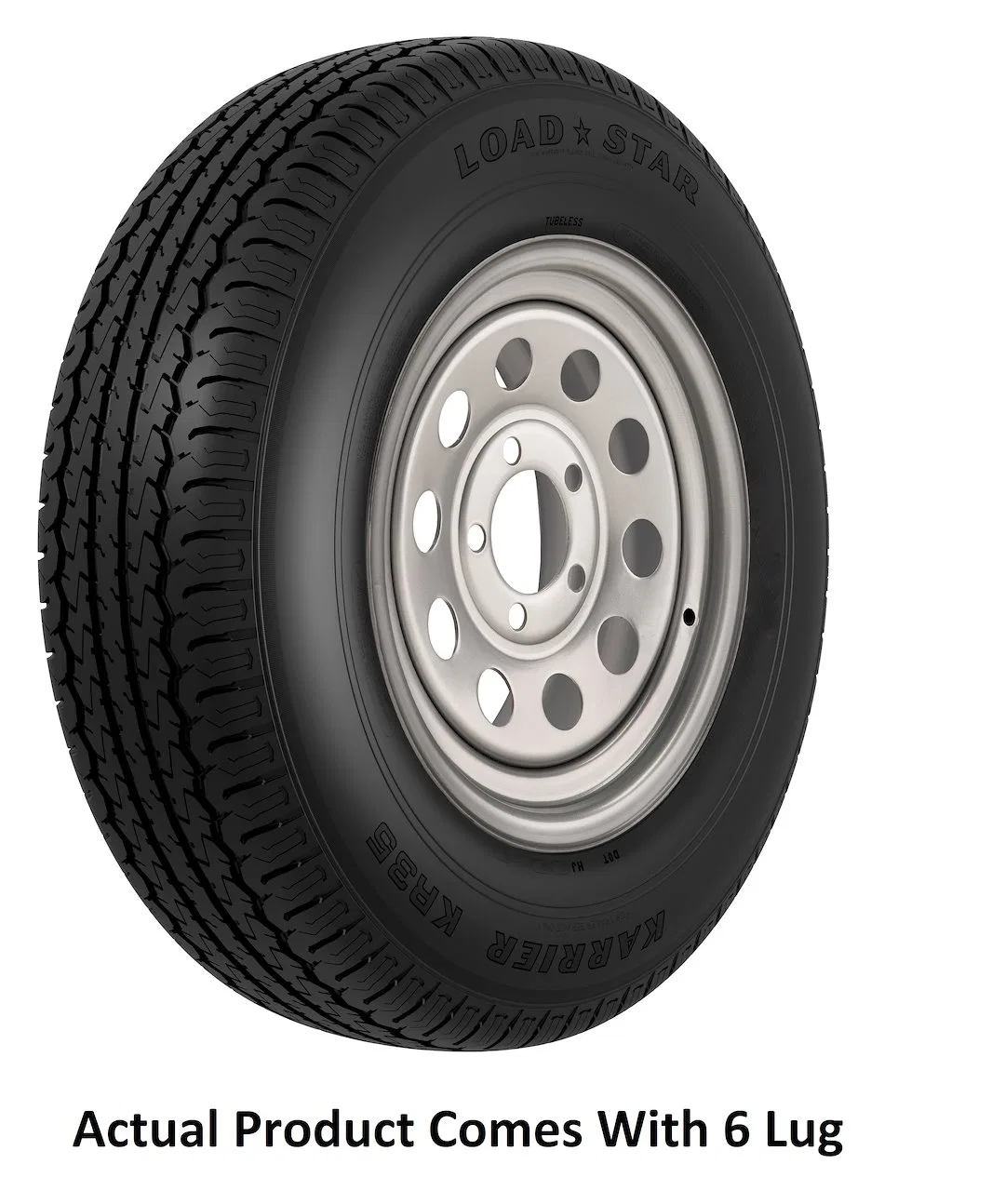 32926 – AMERICANA Tire/ Wheel Assembly, 15 Inch Diameter x 6 Inch Width 6 x 139.7 Millimeter/ 6 x 5.50 Inch Bolt Patt...